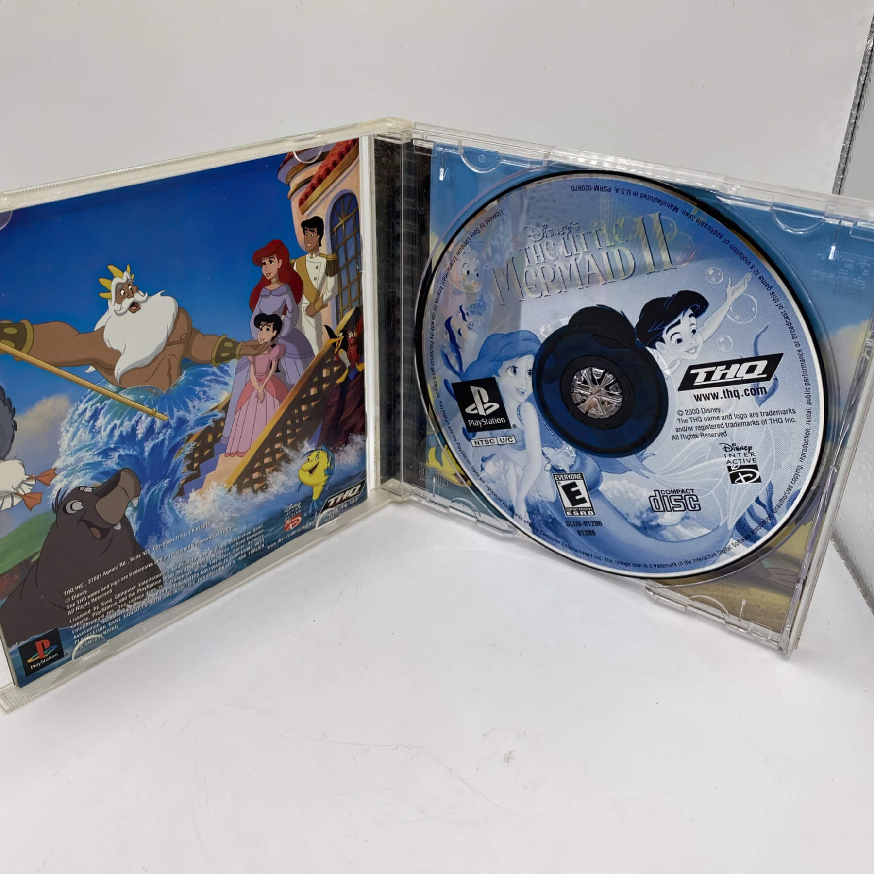 Лицензионный диск PAL Disney's The Little Mermaid II для PlayStation